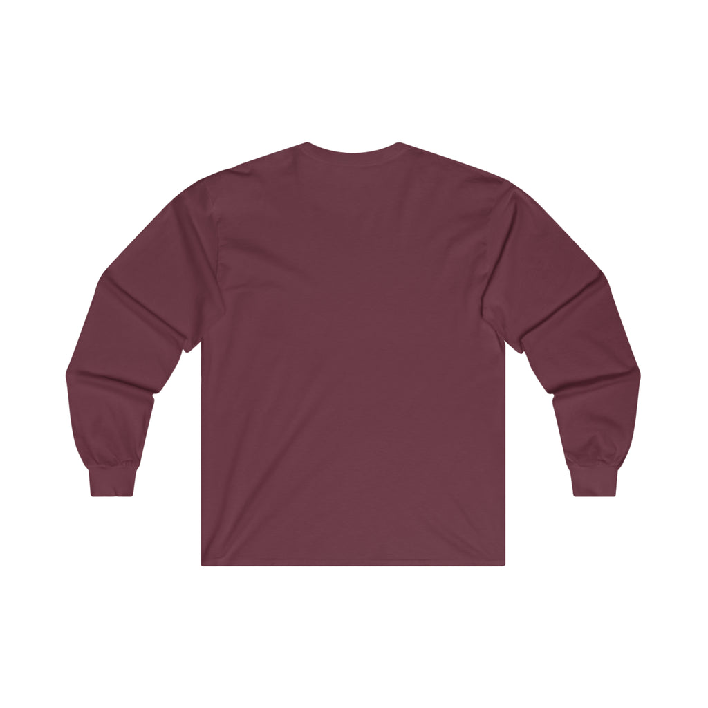 Distressed - Ultra Cotton Long Sleeve Tee - Color Logo