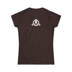 Strong Not Skinny – Women’s Softstyle Tee (Distressed Logo)