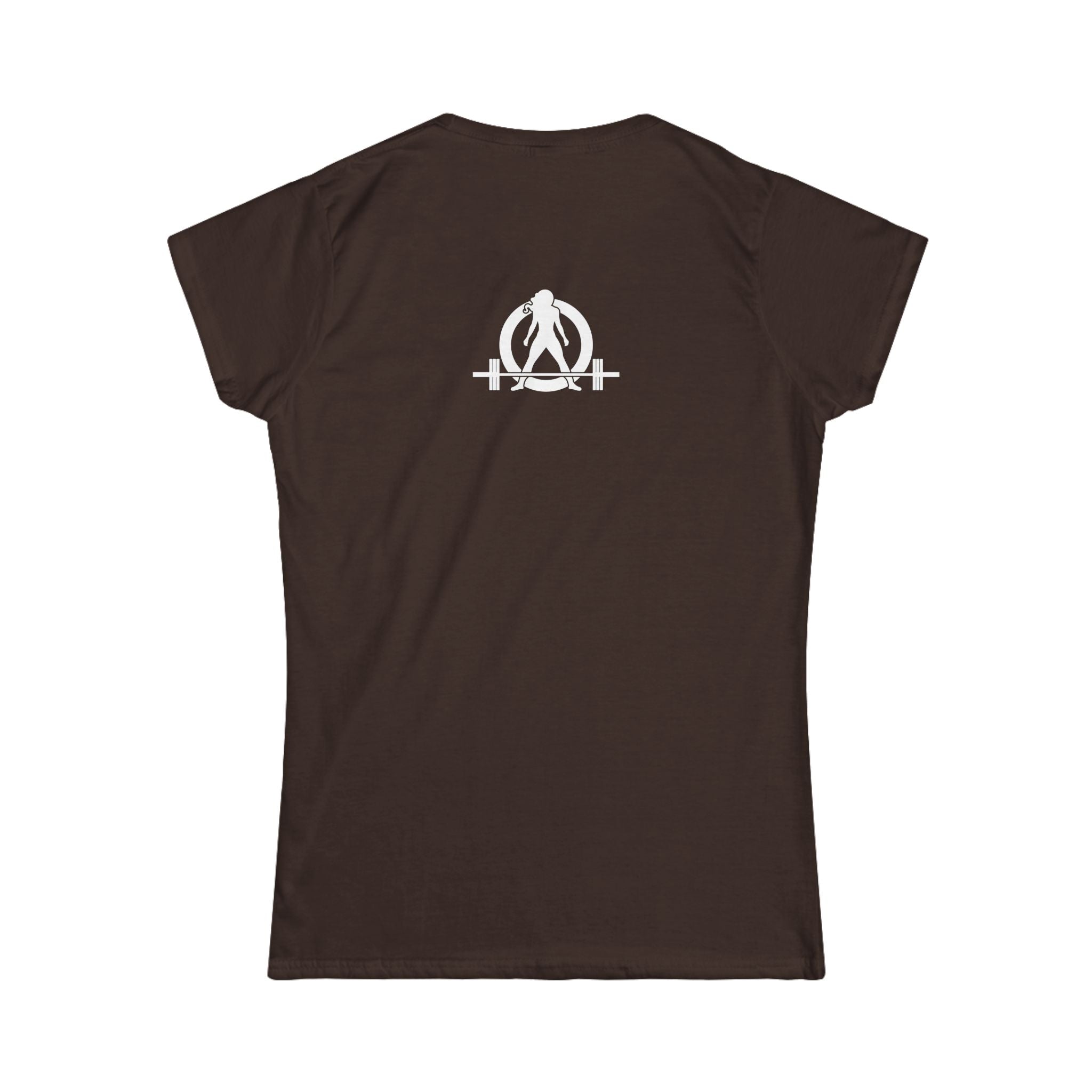 Strong Not Skinny – Women’s Softstyle Tee (Distressed Logo)