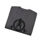 Classic Logo Black - Unisex Ultra Cotton Tee - Plain Back