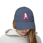 Unisex Distressed Cap - Classic Color Logo