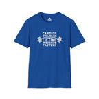 Cardio? Lift Weights Faster - Unisex Softstyle T-Shirt - Front Logo