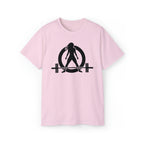 Classic Logo Black - Unisex Ultra Cotton Tee - Plain Back