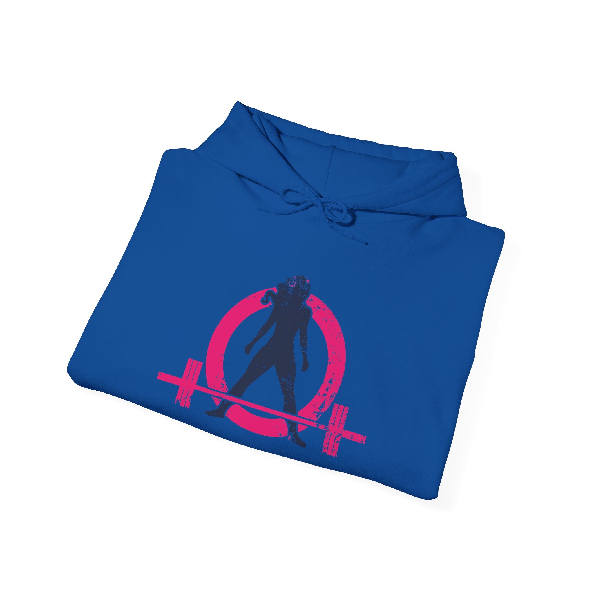 Distressed Logo - Unisex Heavy Blend Hooded Sweatshirt - Inverted Logo  (BEST SELLER)