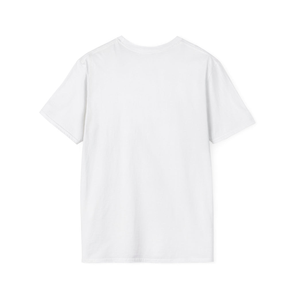 USA Barbell  - Unisex Softstyle T-Shirt - Black Logo - Plain Back