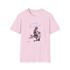 Strong Is Beautiful - Comic - Unisex Softstyle T-Shirt - White Print on Front Plain Back