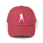Unisex Distressed Cap - Classic Color Logo