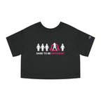 Dare To Be Different - Deadlift. - Champion Women's Heritage Cropped T-Shirt
