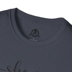 She Is STRONG - Unisex Softstyle T-Shirt - Front Black Print