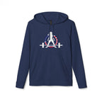 Unisex Fleece Hoodie - USA Collection - Light Logo
