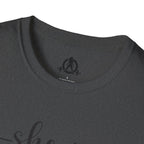 She Is STRONG - Unisex Softstyle T-Shirt - Front Black Print
