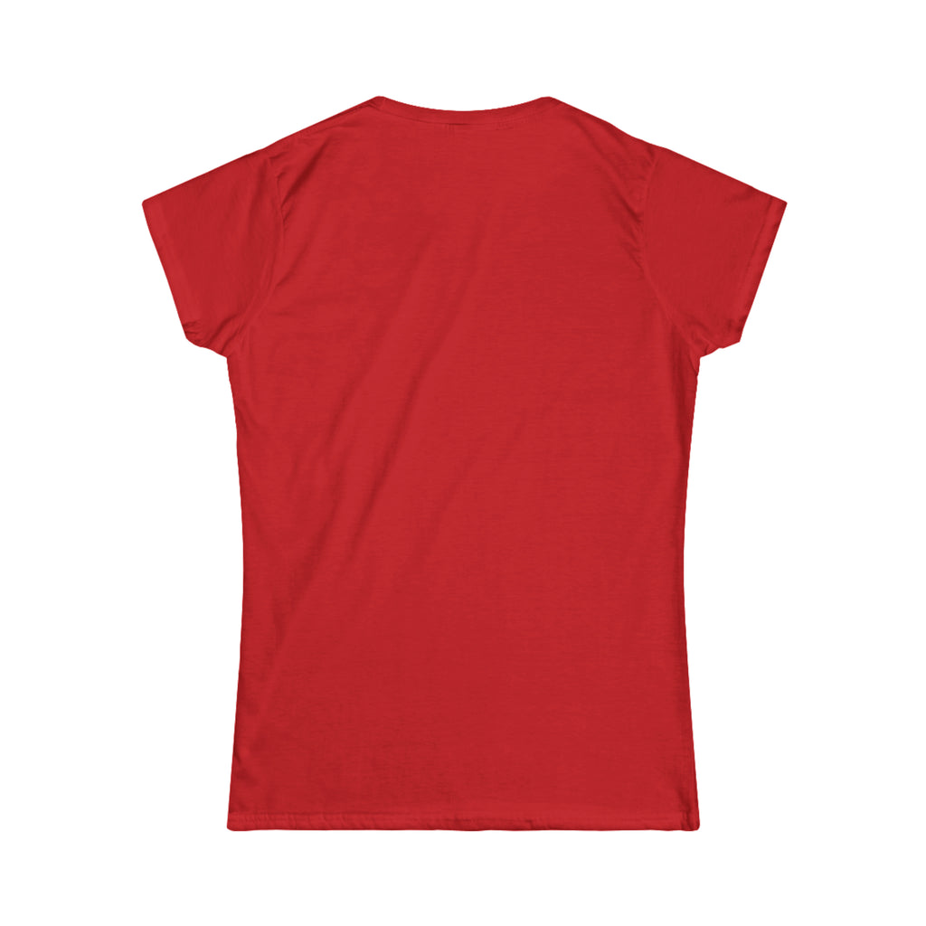 I Could Squat You - Women's Softstyle Tee - Black - Front Print Plain Back