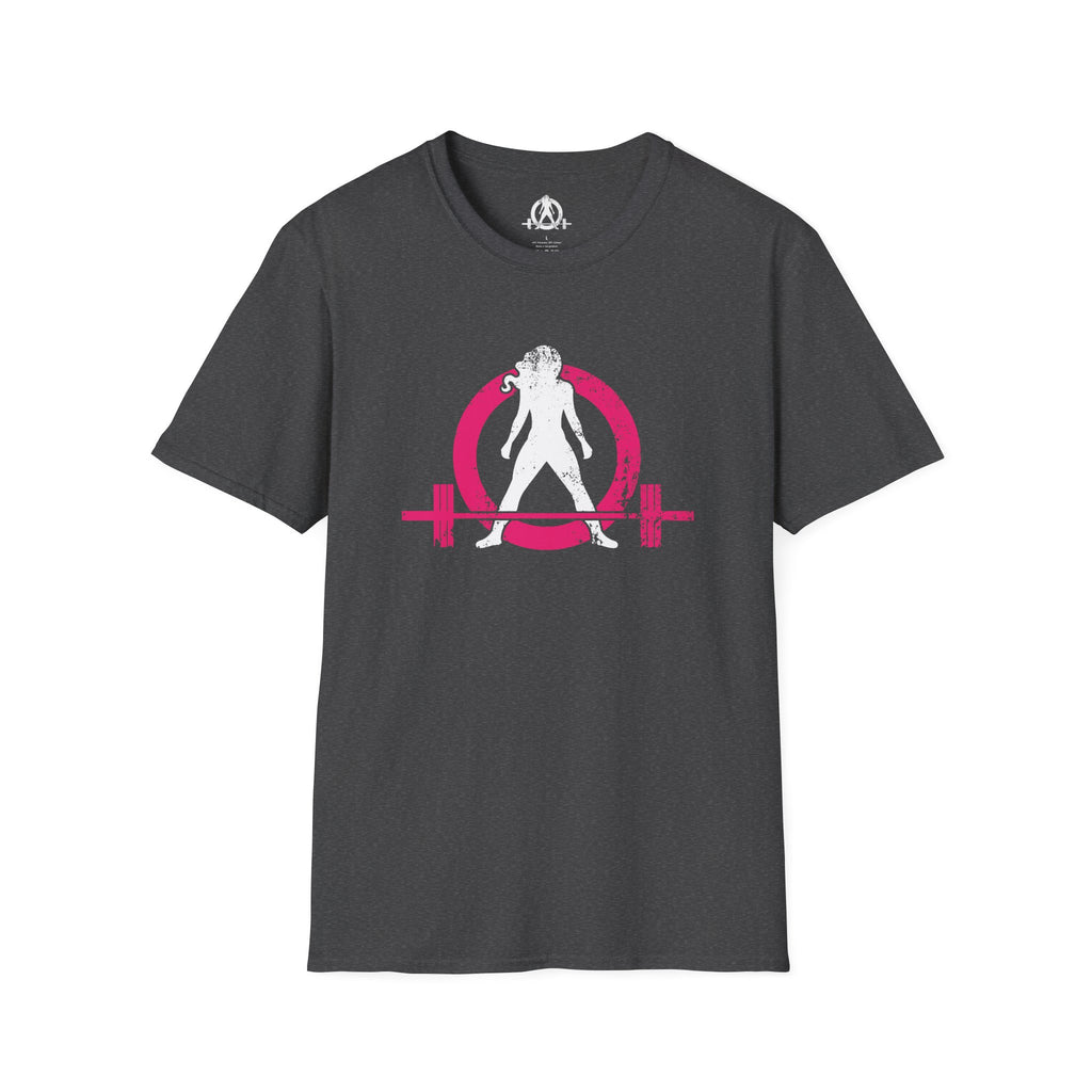 WWLW Unisex Softstyle T-Shirt - Color Distressed Logo - Plain Back