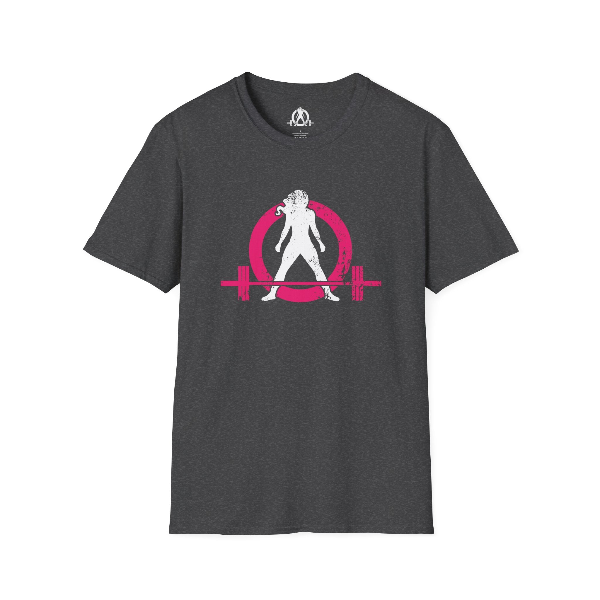 WWLW Unisex Softstyle T-Shirt - Color Distressed Logo - Plain Back