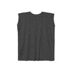 Bench. Press. Women’s Muscle Tee — Flowy Rolled Cuff Gym Top