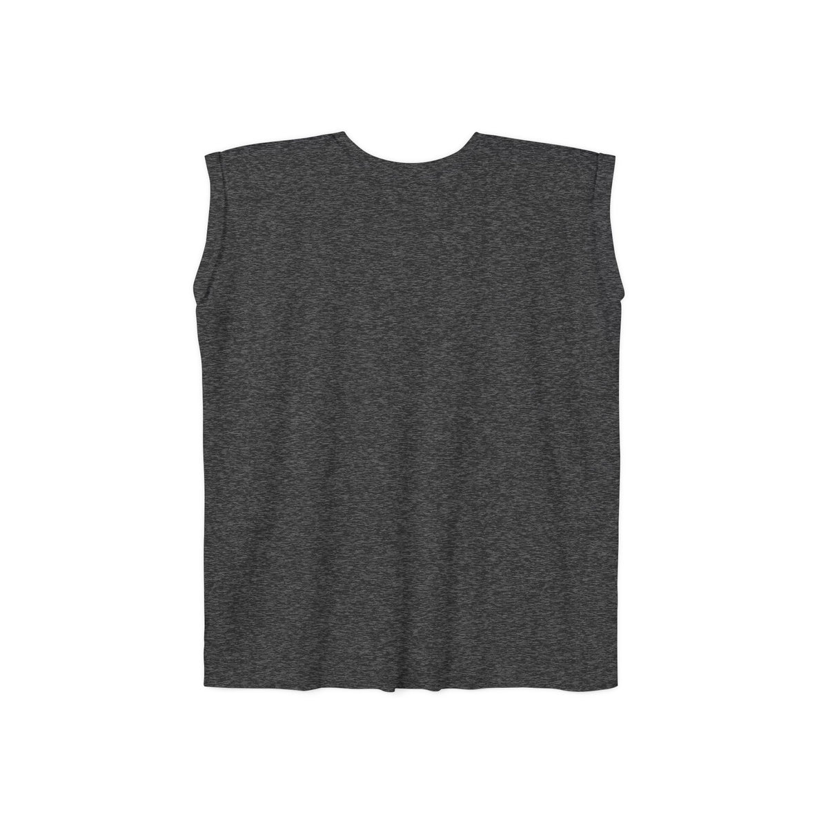 Bench. Press. Women’s Muscle Tee — Flowy Rolled Cuff Gym Top