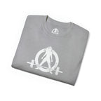 Distressed - Unisex Ultra Cotton Tee - White Logo