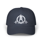 Classic Dad Cap - White Distressed Logo