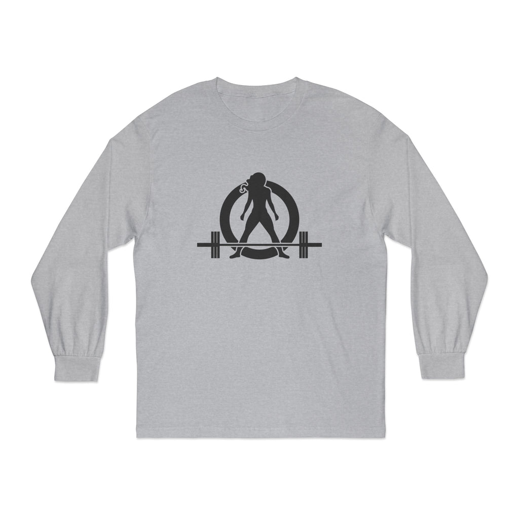 45 + 45 = 135 - Unisex Classic Long Sleeve T-Shirt - Black Print on Front & Back