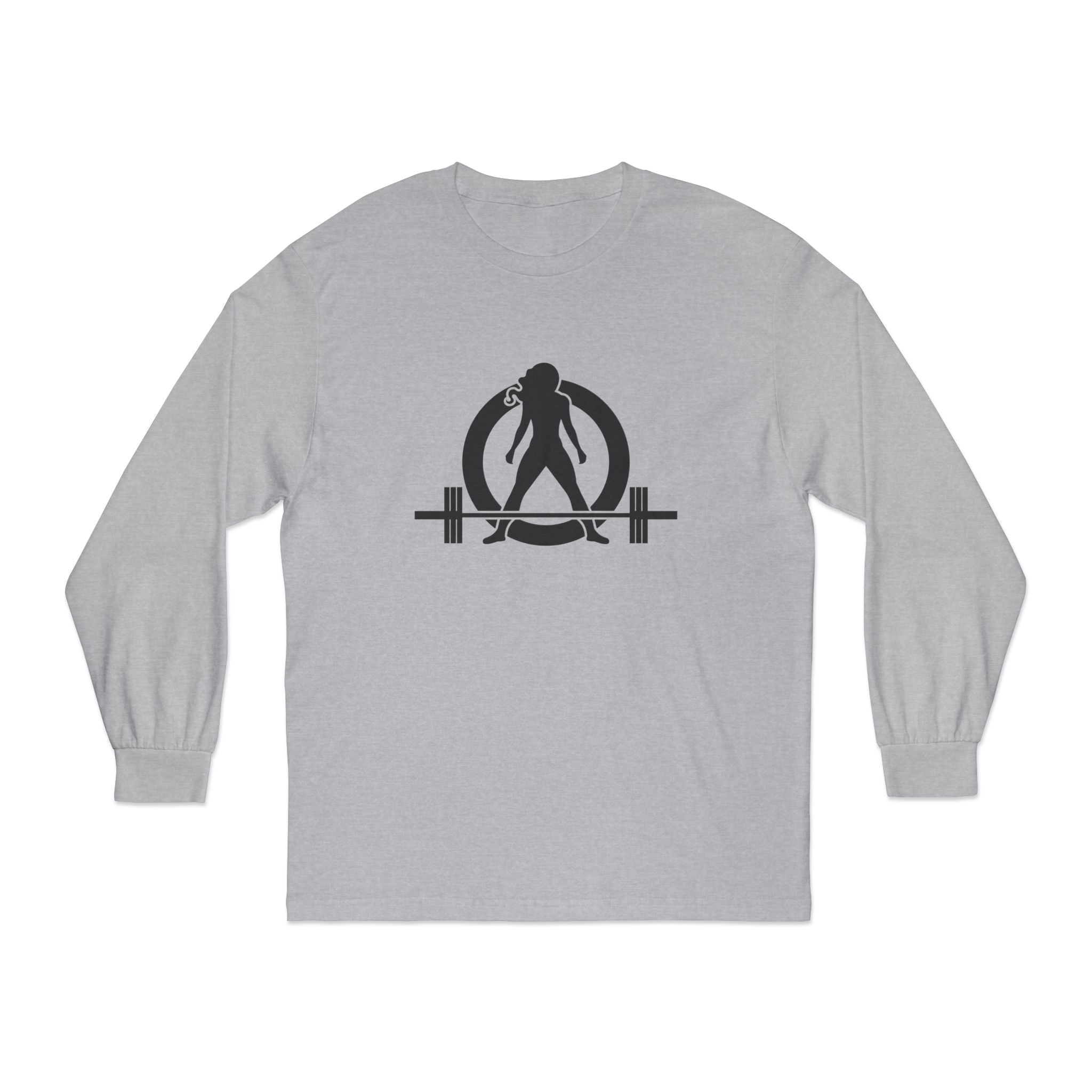 45 + 45 = 135 - Unisex Classic Long Sleeve T-Shirt - Black Print on Front & Back