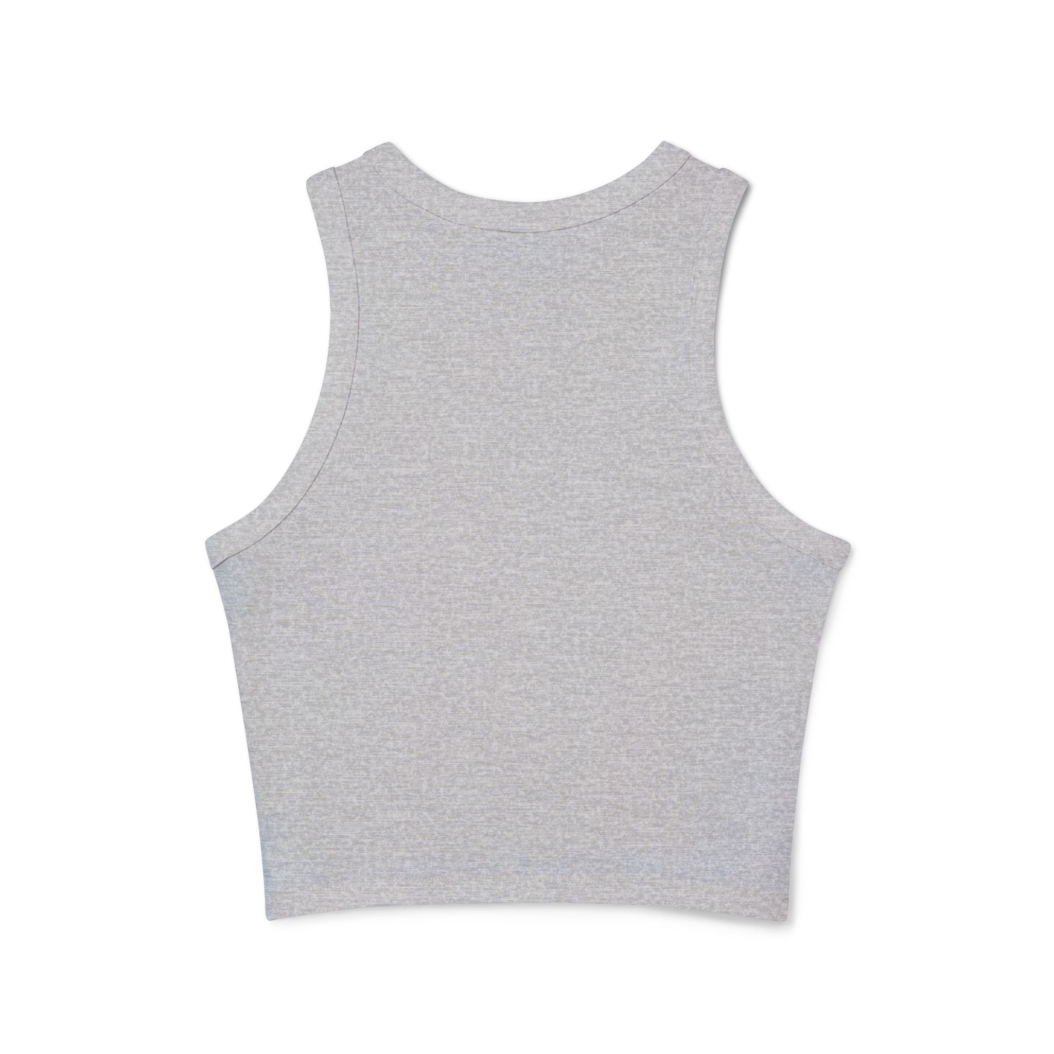 Women's Micro Rib Racer Tank Top - Classic Logo