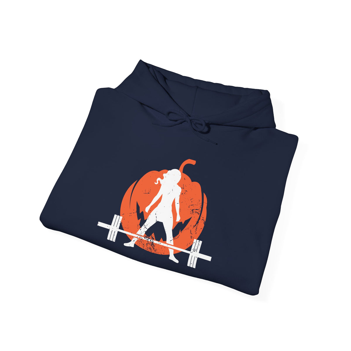 Halloween Pumpkin - Unisex Heavy Blend Hooded Sweatshirt - Dark Logo