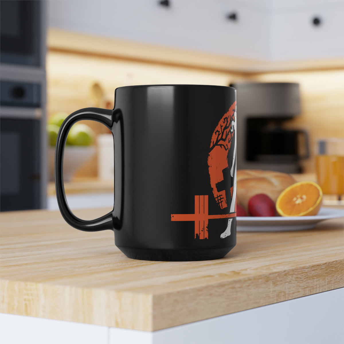 15oz Mug - Halloween Graveyard