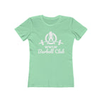 Barbell Club - Women's The Boyfriend Tee - White Logo