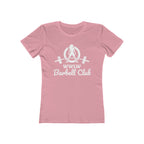 Barbell Club - Women's The Boyfriend Tee - White Logo