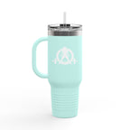 I Don't Want To Look Skinny I Want To Look Like I Can Kick Your Ass - 40oz Insulated Travel Mug