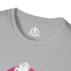 WWLW Unisex Softstyle T-Shirt - Color Distressed Logo - Plain Back