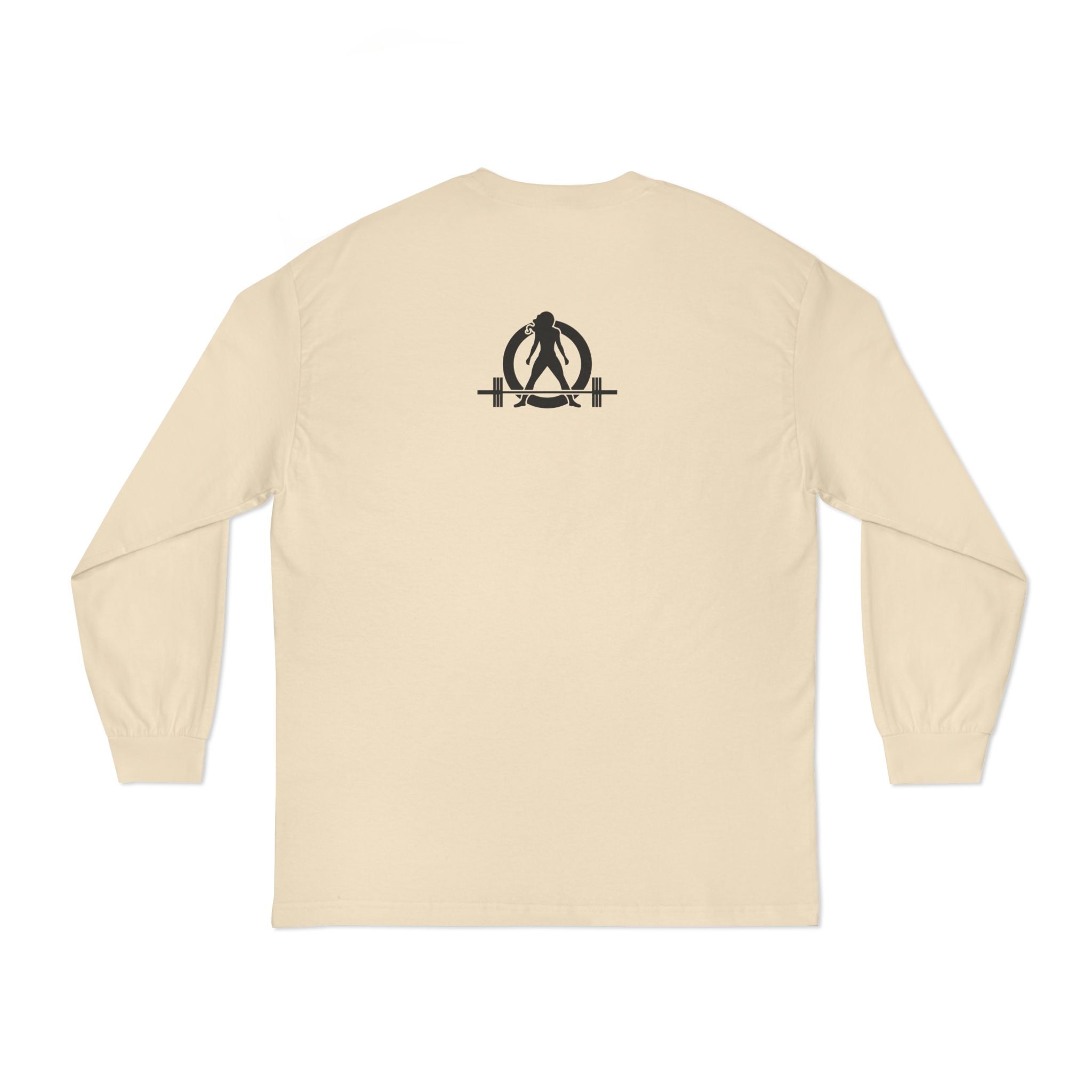 Strong Not Skinny  - Unisex Long Sleeve T-Shirt - Black Logo