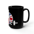 Black Mug, 15oz - UK Logo Dark