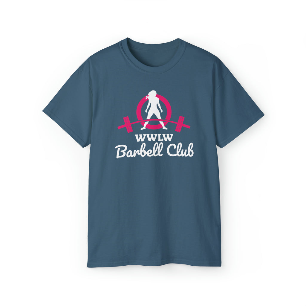 Barbell Club - Unisex Ultra Cotton Tee - Colored Logo Dark