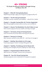 40+ STRONG — Print + Digital Mini-Book