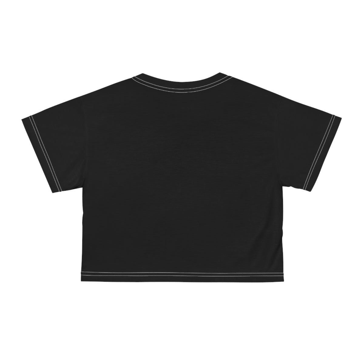 I Could Squat You - Crop Tee (AOP) - White Logo