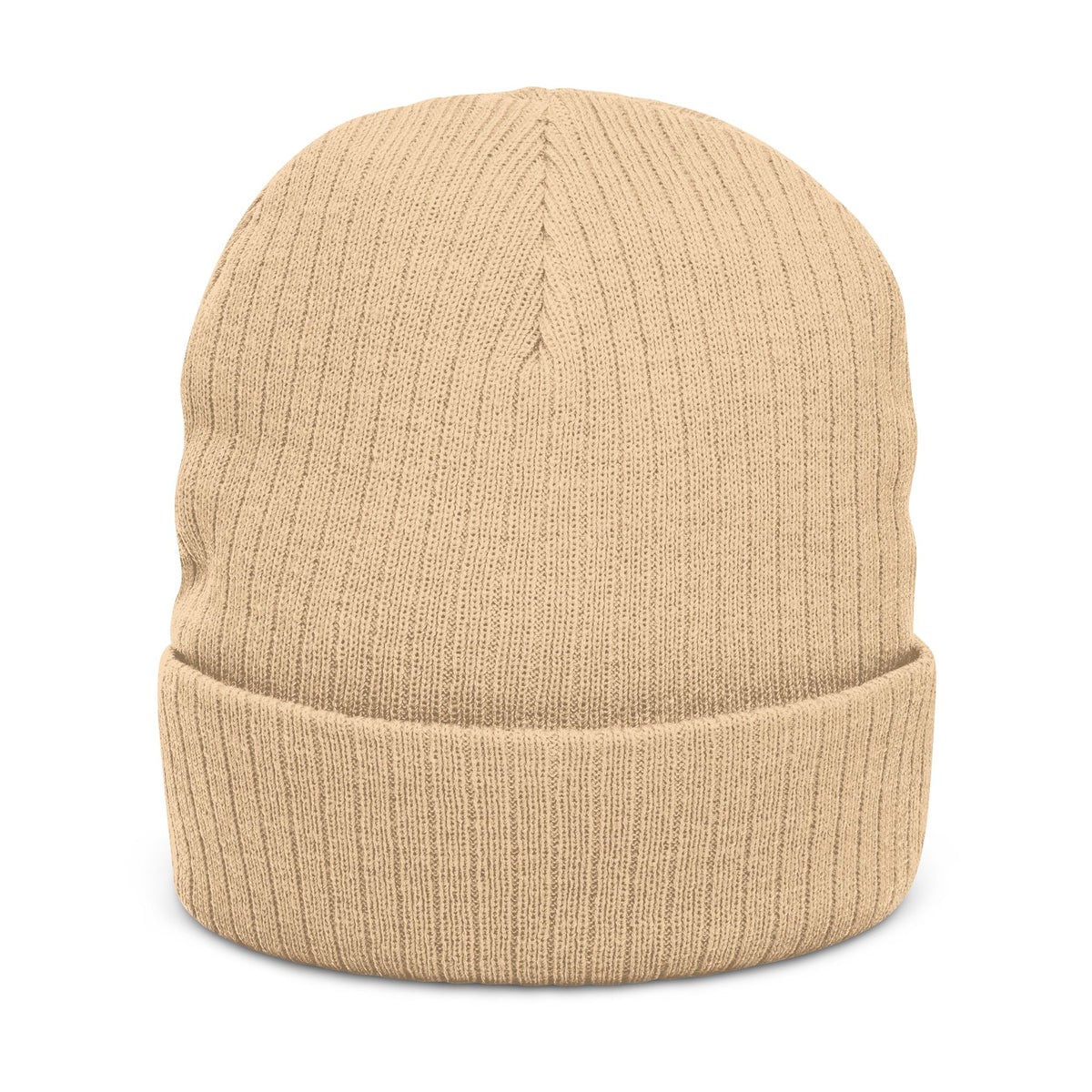 Bench Press Embroidered Ribbed Beanie – Workout Gym Hat