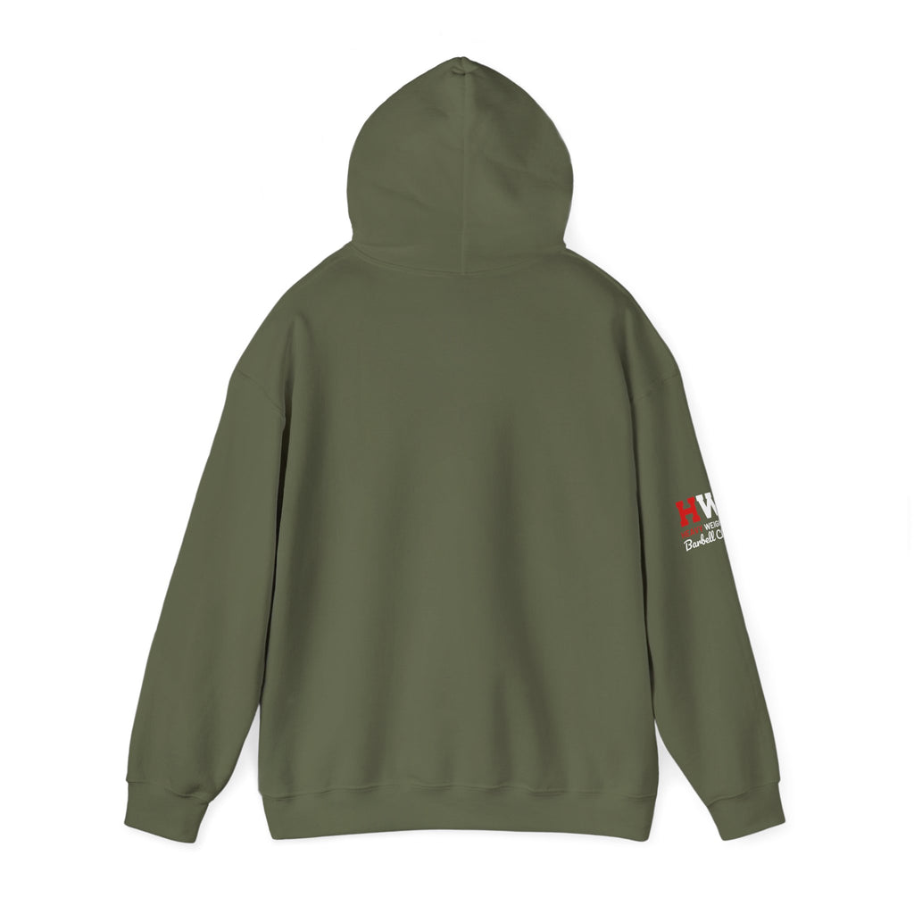 Heavy Weights Barbell Club – Unisex Heavy Blend™ Hooded Sweatshirt 🏋️‍♂️🔥