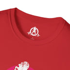 WWLW Unisex Softstyle T-Shirt - Color Distressed Logo - Plain Back