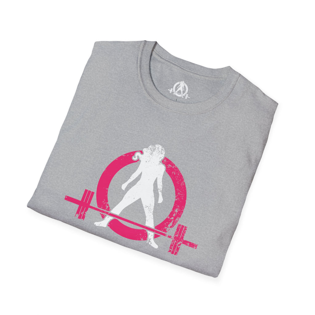 WWLW Unisex Softstyle T-Shirt - Color Distressed Logo - Plain Back