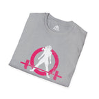 WWLW Unisex Softstyle T-Shirt - Color Distressed Logo - Plain Back