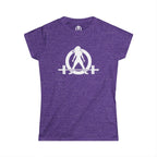 Grandma Lifts - Women's Softstyle Tee - White Logo Front & Back