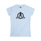 Grandma Lifts - Women's Softstyle Tee - White Logo Front & Back