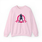 Distressed Logo - Unisex Heavy Blend™ Crewneck Sweatshirt - Color Logo