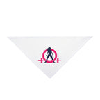 Pet Bandana - White Classic Logo
