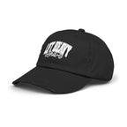 Lift Heavy Shit - Unisex Distressed Cap - White Logo