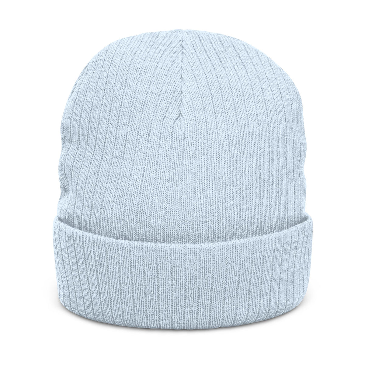 Bench Press Embroidered Ribbed Beanie – Workout Gym Hat