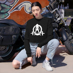 Women's Cropped Sweatshirt - White Original Logo