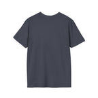 Built Different Unisex Softstyle T-Shirt — Front White Logo