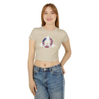 Women's Baby Tee - USA Collection - Dark Logo